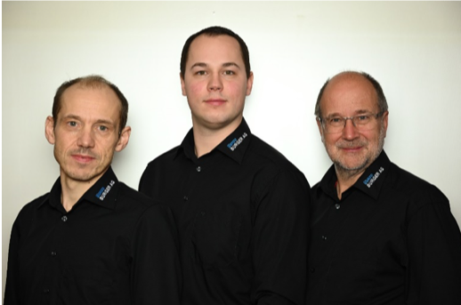 v.l.n.r. Alex Flury, Enzo Bieli, Urs Schnider